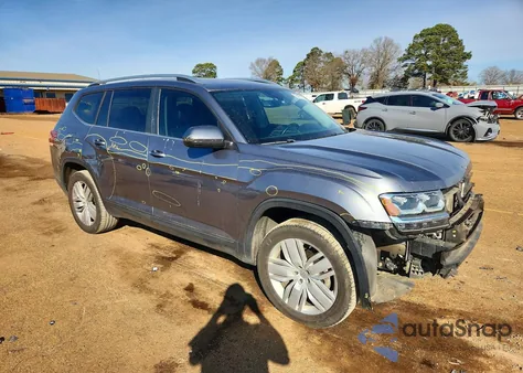 2019 Volkswagen Atlas Se from USA, damaged, VIN 1V2WR2CA3KC590341